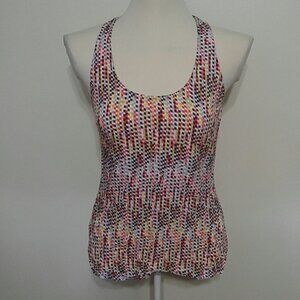 Hang Ten squares racer back tank top size medium